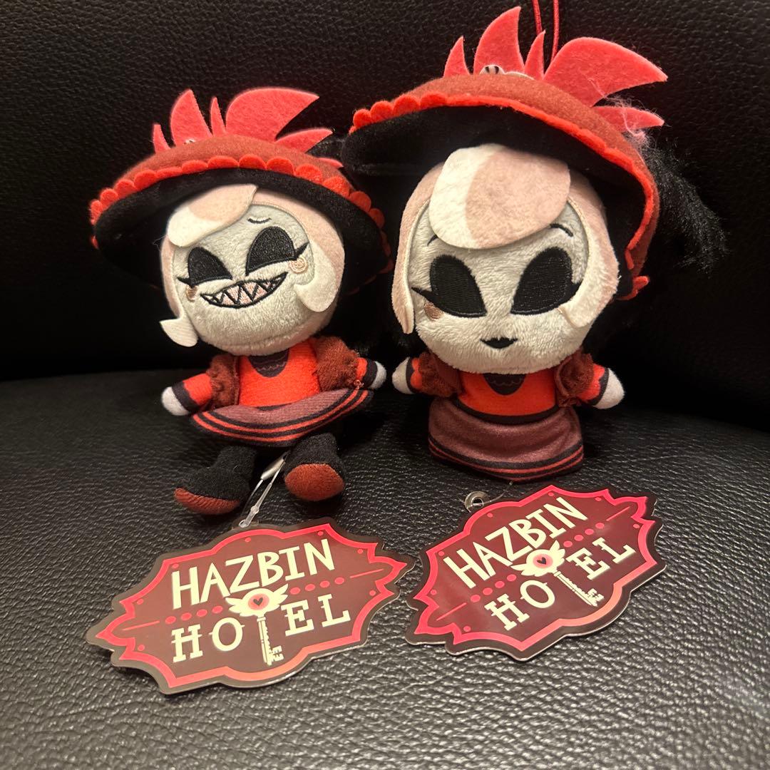 Round One Hazbin Hotel Welcome Sit Mascot Puppet Rosie 2 pieces