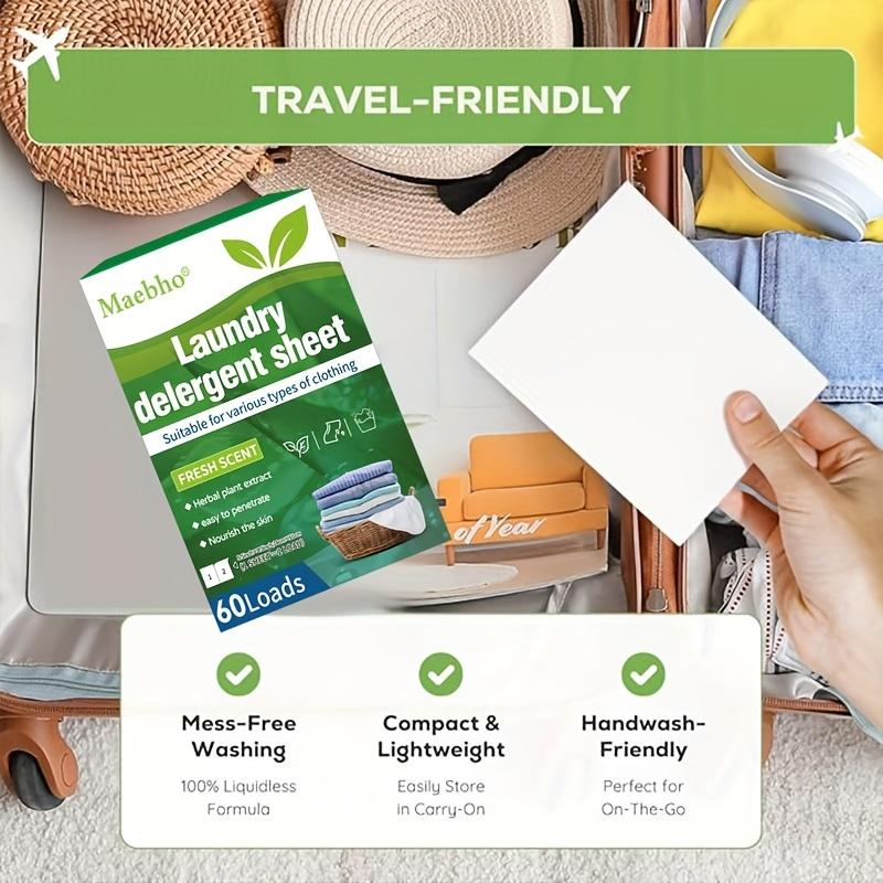 Verpackte 30 Stück Waschtabletten Konzentriertes Waschpulver Waschmaschine Kleidung Starke Reinigungsblätter Waschmittel, Frischer Duft