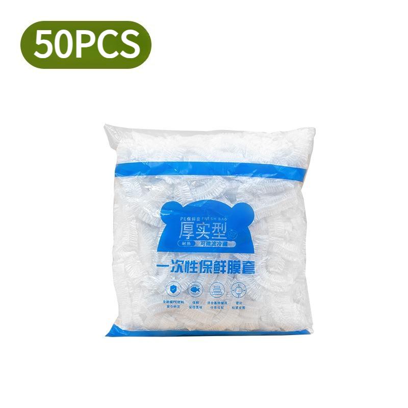 50-100Pcs Disposable Food Cling Film Cover for Fruit & Vegetable Storage,Freshness Seal Wraps Food Grade Plastic Film