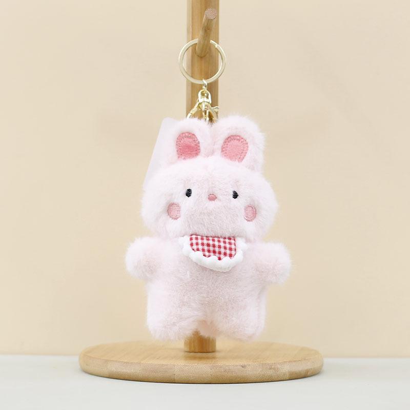 

Animal Plush Charming Keychain Bunny Frog Dog Cat 12cm Soft And Cozy Toy Plush Rabbit