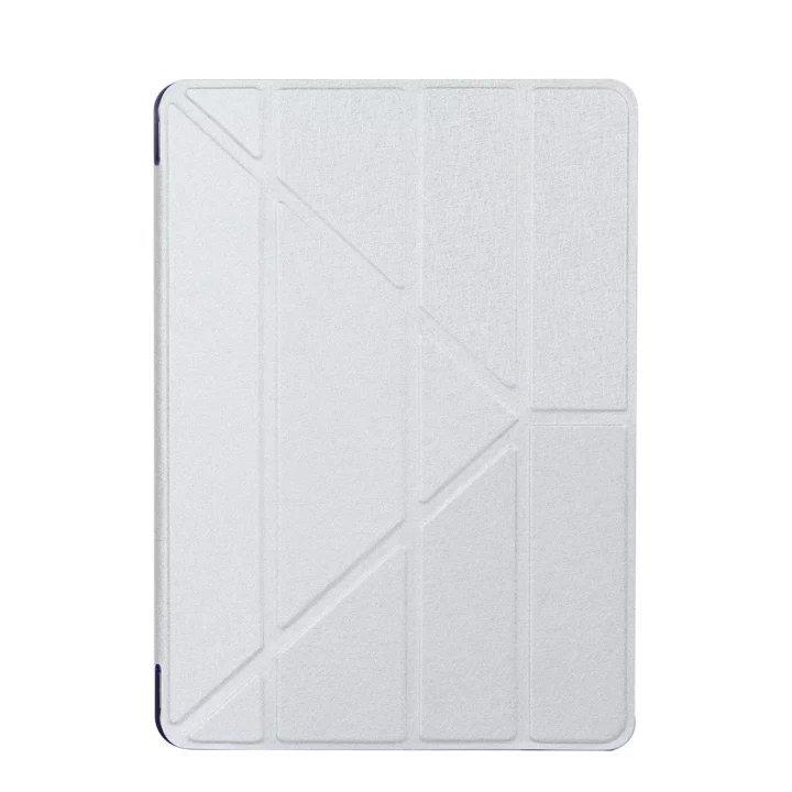 Custodia iPad Anti-Goccia Pieghevole a Y con Texture di Seta per iPad Pro Mini 6 da 10,2"