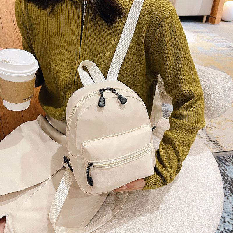 Zaino Classico in Nylon da Donna 2021 - Alla Moda Stile Coreano per Studenti