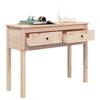 Vidaxl Stolik Konsolowy, 100X35X75 Cm, Lite Drewno Sosnowe