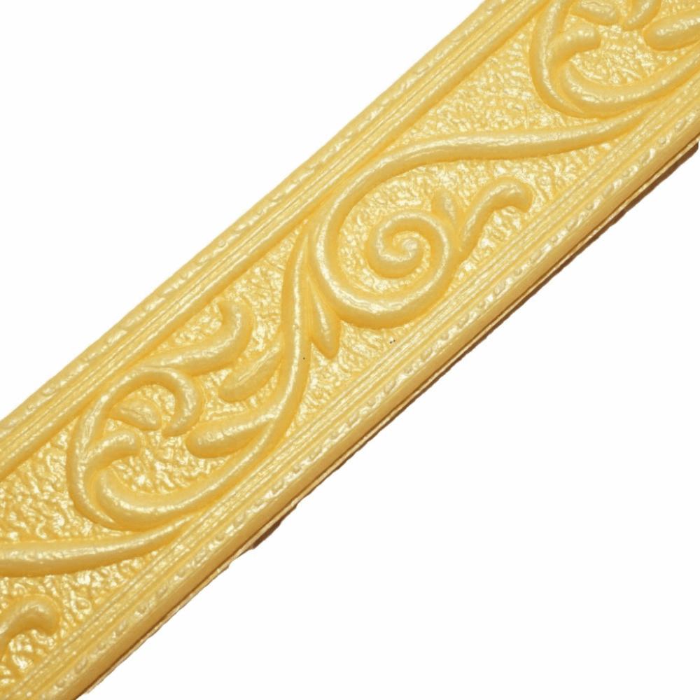 Waterproof Skirting Border Self Adhesive Wall Sticker DIY Sticker Wall Trim Line  For Living Room