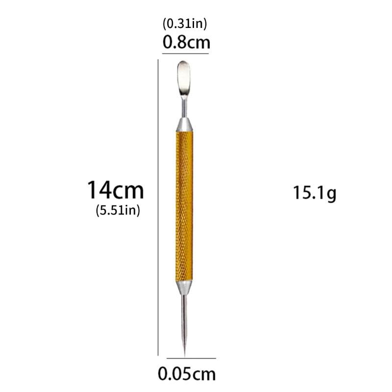 Brewing Grade Nonrust Steel Coffee Engraving Tool With Ergonomic Handle For Artistic Latte Pattern And Beverage Decoration
