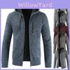 Classic Casual Men's Sweater Hoodie With Comfortable Zipper And Deep Slant Pockets