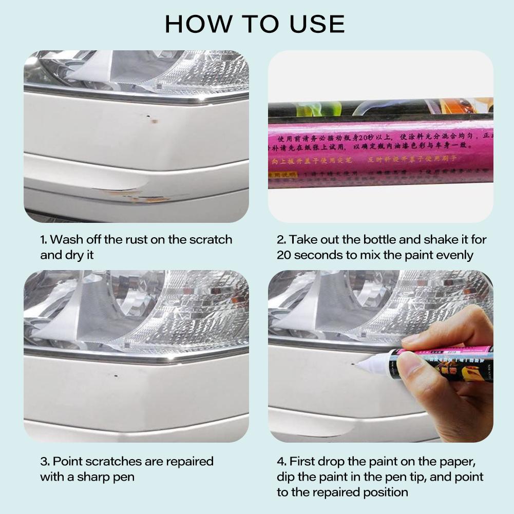 Autolack Reparatur Stift Auto Pflege Kratzer Entferner Wartung Lack Pflege Auto Lack Stift
