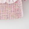 Girls' Korean Dress with Small Fragrance, New Long-sleeved Children's Skirt for Young Girls In Autumn.
