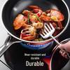Maybarre Enamel Coated Stir-Fry Pan