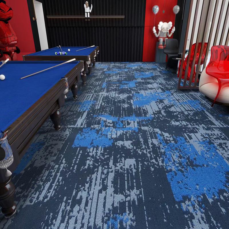 Thickened Non-Fading Billiard & Chess Room Carpet – No Shedding, Direct Cement Floor Installation, Customizable Cuts No Shedding, No Fading