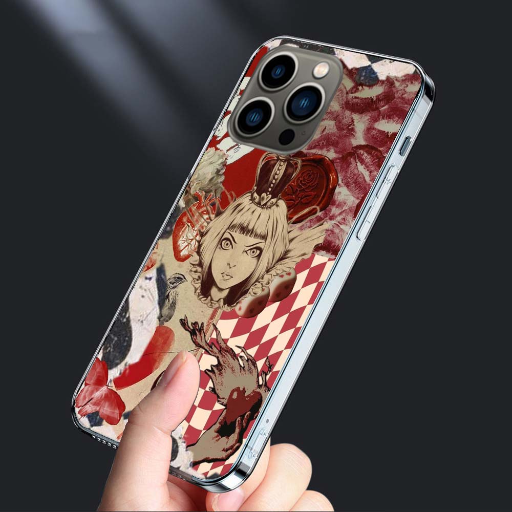 Game A-Alice Madness Returns Phone Case For Iphone 16E 15 Pro 14 Plus 17E 16 17 Pro Max Air 11 12 13 Mini Shockproof Capa Cut