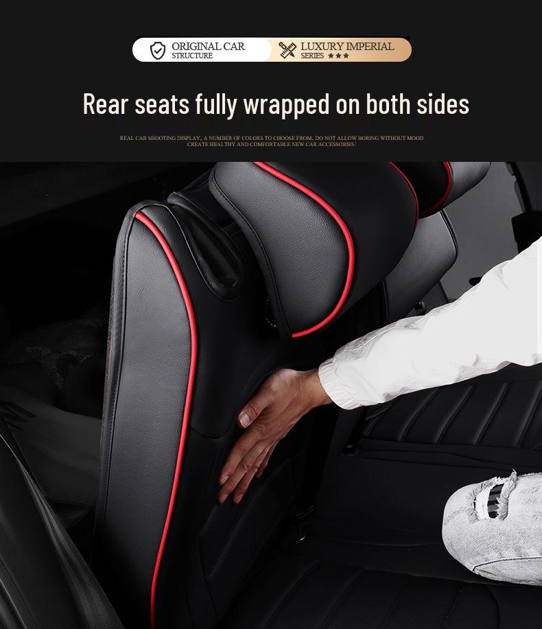 2015-19 VW Lamando Genuine Leather All-Season Seat Cushion Covers