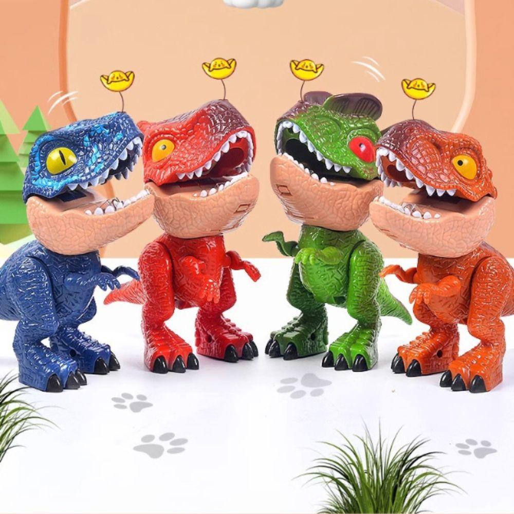 Pencil Sharpener Animal Model Stationary Set 5 In 1 T-Rex Toy Stationary Set  Classroom