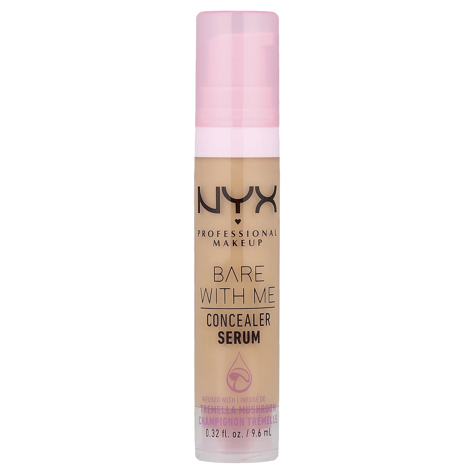 

NYX Professional Makeup, Bare With Me, Concealer Serum, 04 Beige, 9.6 ml (0.32 fl oz)