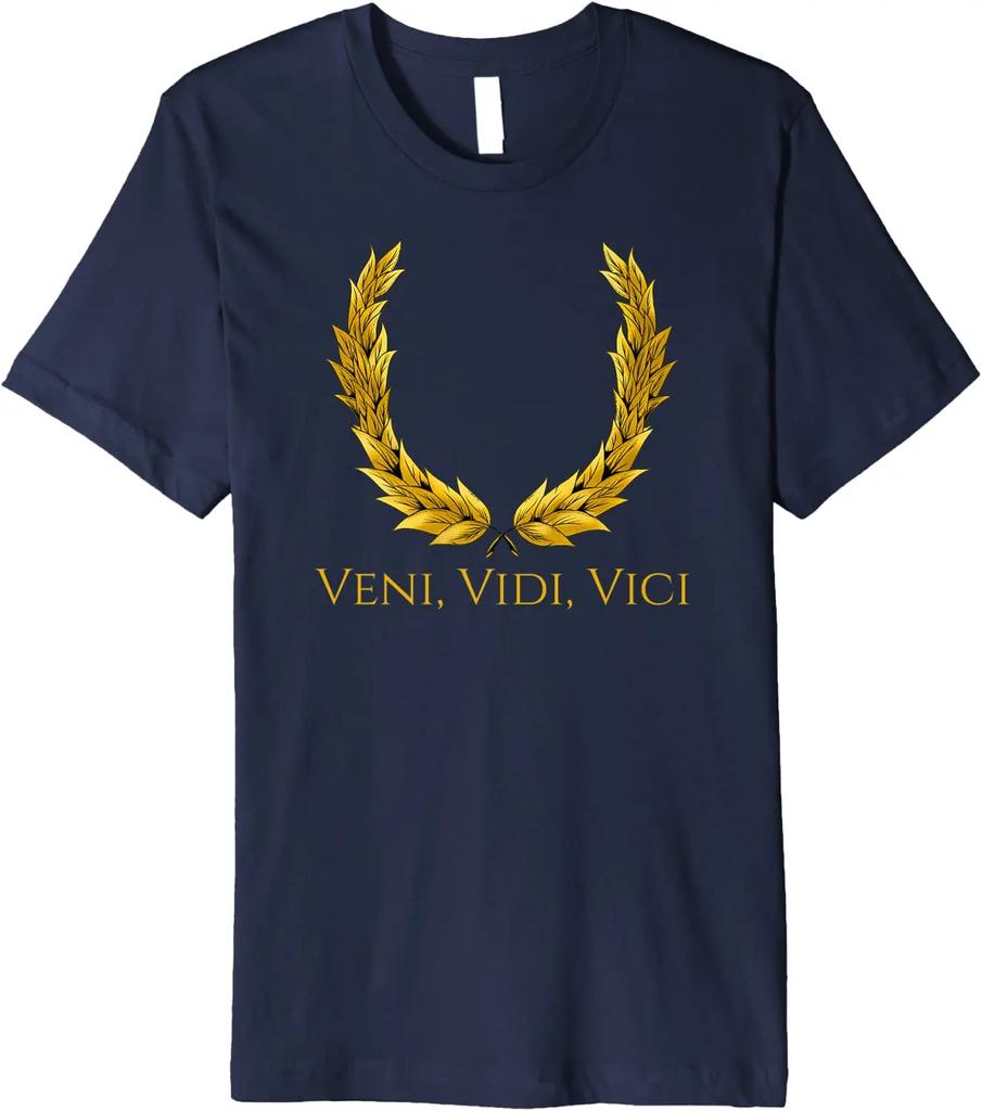 Julius Caesar Latin Quote Ancient Rome Legion T Shirt New 100% Cotton Short Sleeve O-Neck T-shirt Casual Mens Top