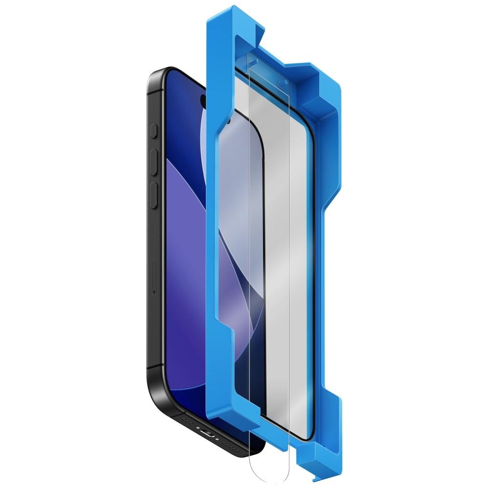 UNIQ Optix Exofit Vivid Tempered Glass for iPhone 17 Pro Max with Applicator