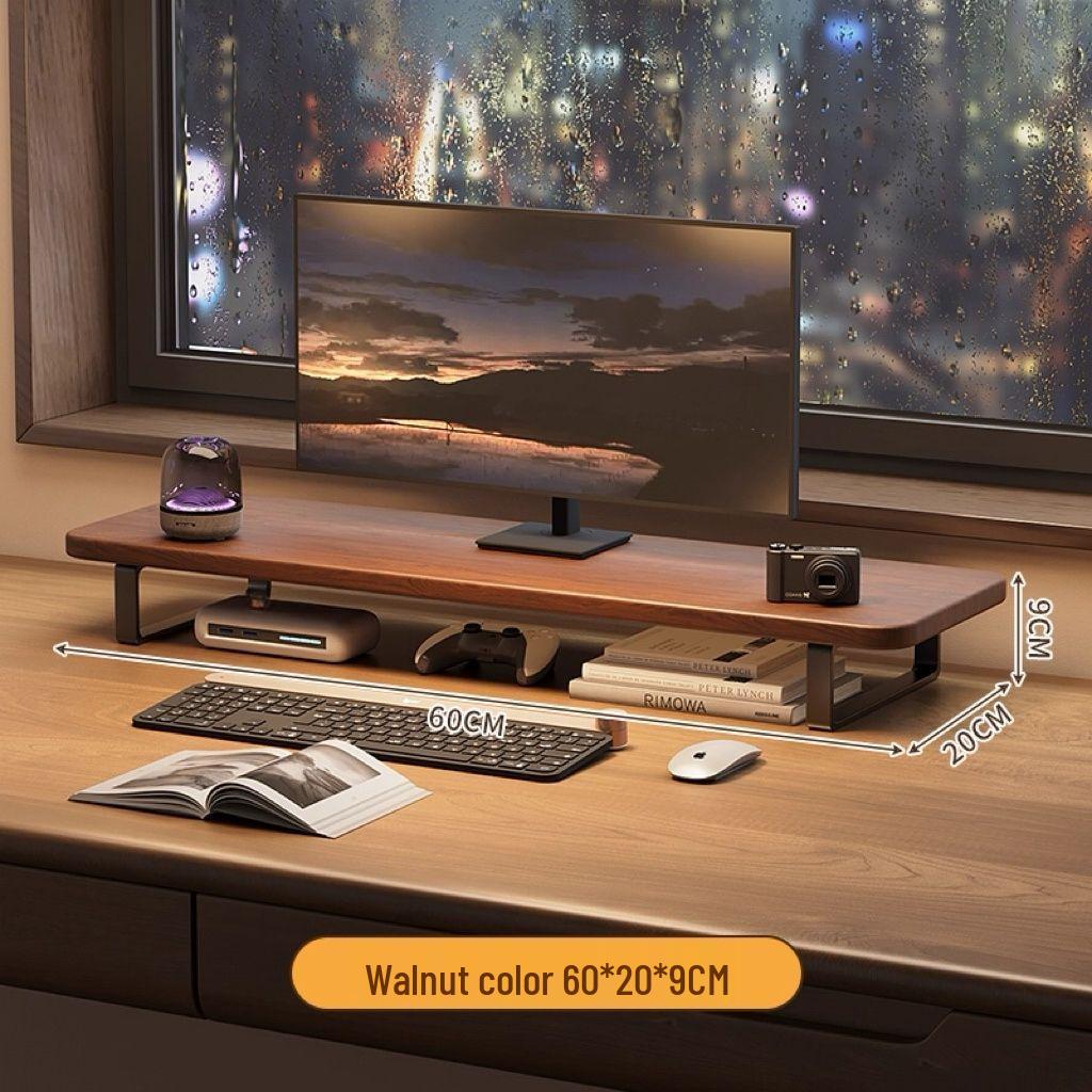 Desktop Monitor Riser and Organizer Stand for Office & Gaming