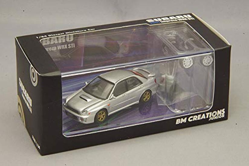 BM CREATIONS Subaru 2001 Impreza WRX Silver RHD 64B0080