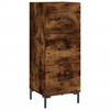 Sideboard Smoked Oak 34.5 x 34 x 90 cm Wood Based Panel