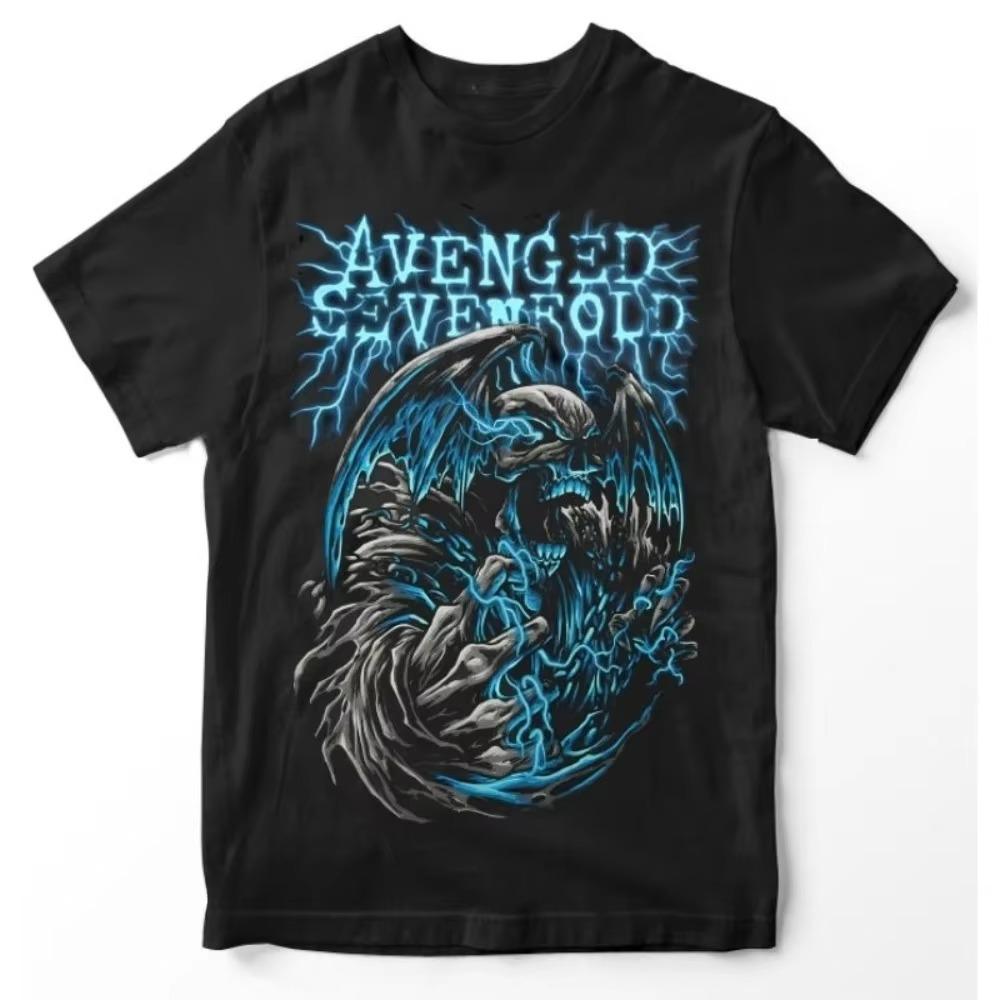Avenged SEVENFOLD Estd 1999 Band T-Shirt A7X Metal Band T-Shirt Men's and Women's Casual Comfort Printed T-Shirt