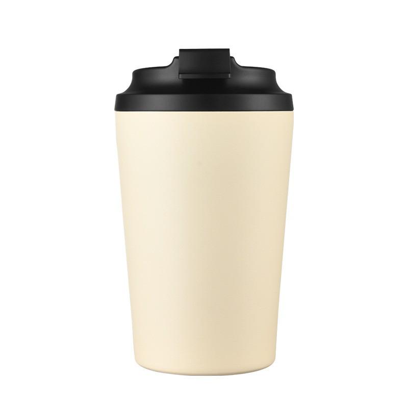 12oz Stainless Steel Insulated Coffee Cup with Scale - 7th Gen Portable Travel Mug