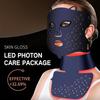 Photon Skin Rejuvenation Instrument, Red and Blue Light Beauty Instrument Household Complexion LED Mask, Red Light Masks Instrument Large Row Light