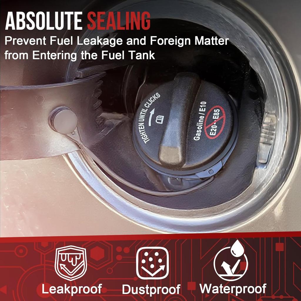 Gas Cap Fuel Cap FC1079 For 2003- Ford F150 F250 F350 F450 F550 Focus Fusion Edge Ranger Taurus 2005-2011 Lincoln Mark LT MKX MKZ Zephyr Town Car