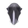CKEI Kawasaki Ninja ZX-25R 2020-2023 ZX-4RR ZX4RR ZX-4R ZX4R 2023 2024 Motorcycle Height Raising Windshield Windscreen Gray (Black)