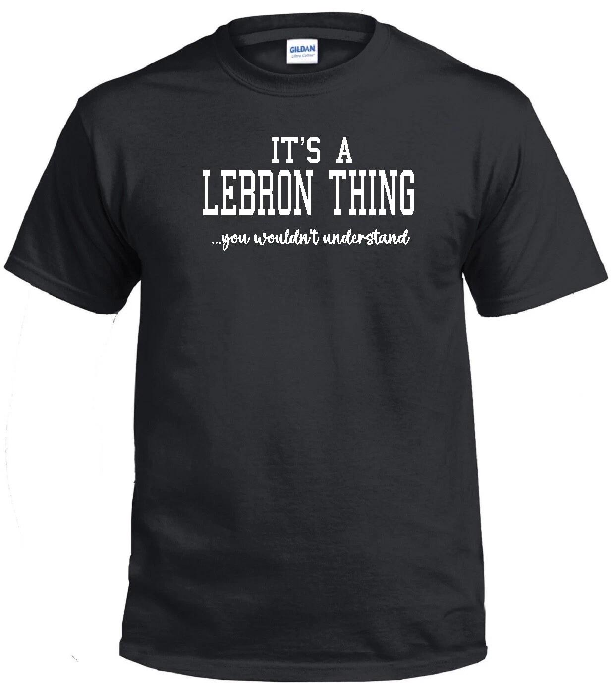 LEBRON THING JAMES BASKETBALL STAR LAKERS HEAT CAVALIERS JERSEY T-shirt M