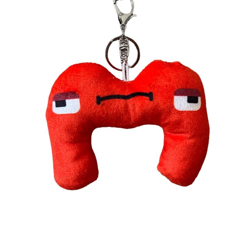 Cozy Alphabet Lore Plush Pendant Doll Baby Educational Toy Home Decor Xmas Gift