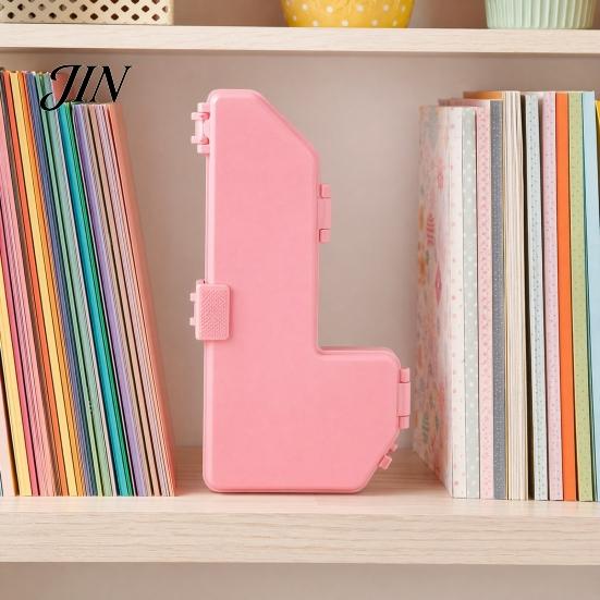 Easy Layering Alignment Guide 7Pcs/Set Paper Crafting Guides, Color Coded Tools with Storage Case, Ruler And Matting Spacers Size Tabs