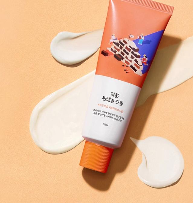 Round Lab Soybean Panthenol Cream 80ml – Calming & Moisturizing Care