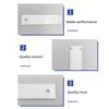 4Pieces Noise Reducing Drying Machine Drum Bearing Slide Glides Set Easy Replacement Plastic Sliders for Repairing Use