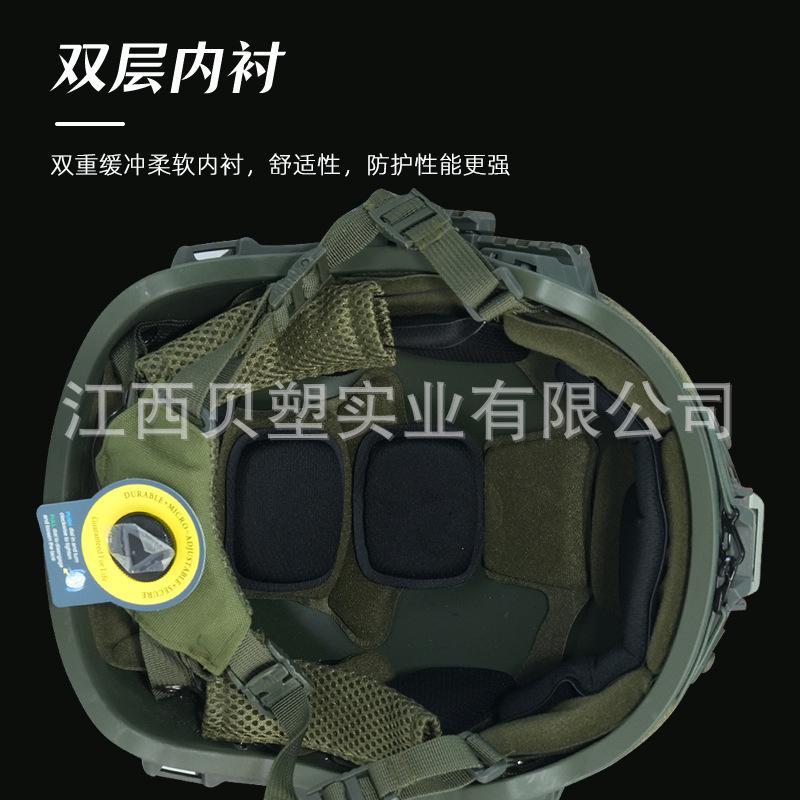 Grenzüberschreitendes neues Produkt Wendy3.0 GFK taktischer Helm verdickter Wendy explosionsgeschützter Helm Militärfan Helm Delta