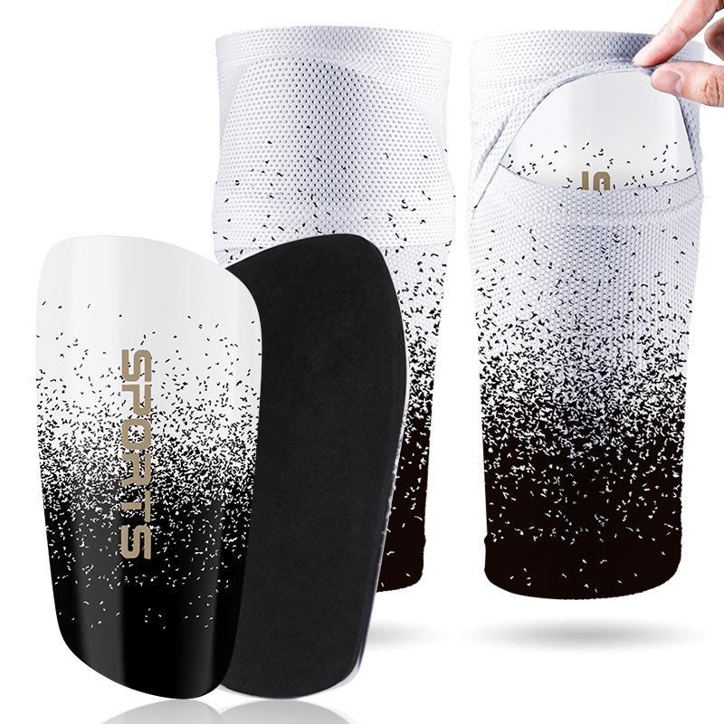 Cross-border Elastic Shin Guards with Sock Cover – Professional Training Protective Gear M