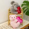 Hugging Little Elephant Plush Toy Doll Cute Piggy Stuffed Animal Qixi Valentine's Day Gift Doll