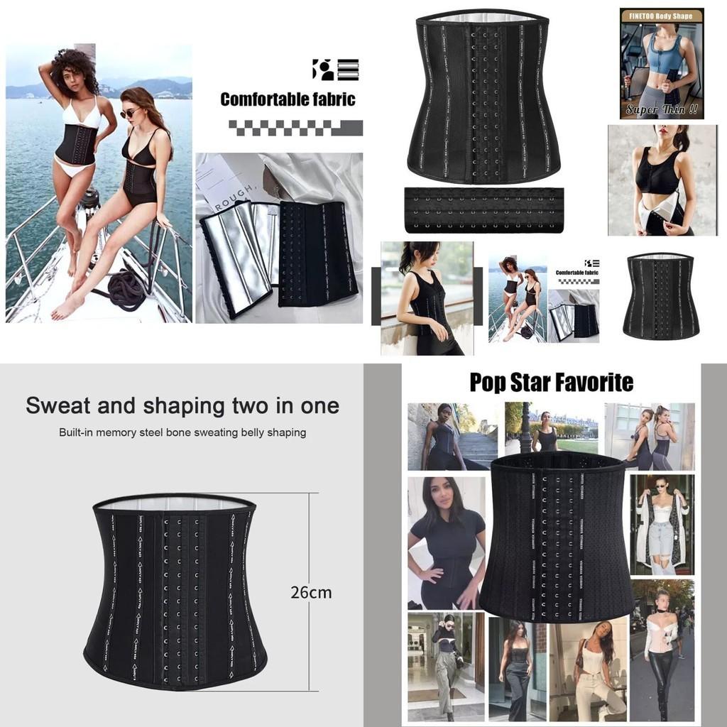 Postpartum Waist Trainer Belt With Steel Bones For Yoga And Fitness Support