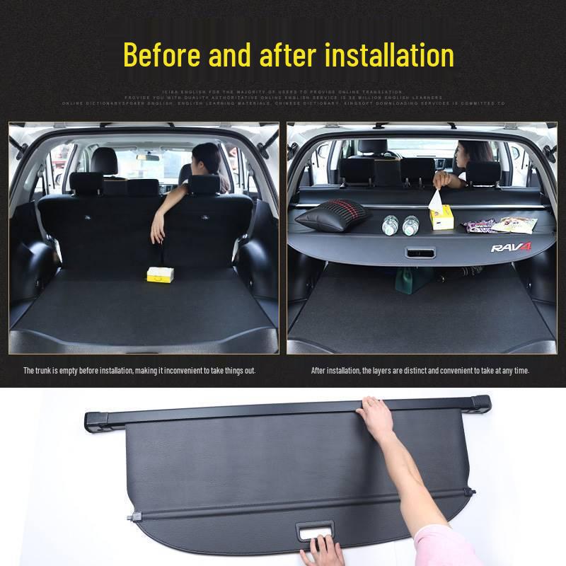 Toyota RAV4 & Weilanda Trunk Partition Cover & Sunshade