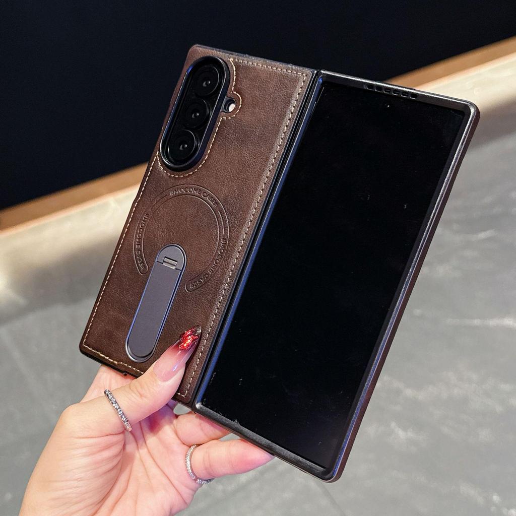 Samsung Z Fold7 Flip pouzdro s 360° otočným stojánkem a magnetickým bezdrátovým nabíjením