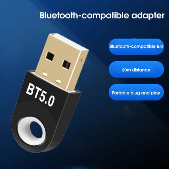 

RTL8761 Bluetooth-сумісний адаптер Без драйверів Безпечне низьке енергоспоживання жовтий