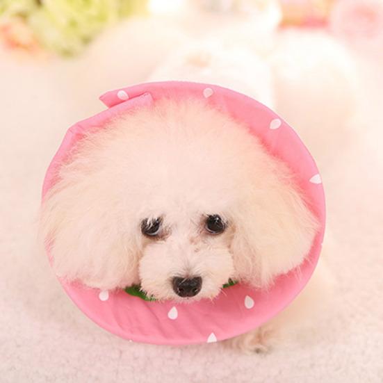 Pets Collar Cartoon Printing Design Anti-licking Cotton Anti-bite Protective Circle for Kitten