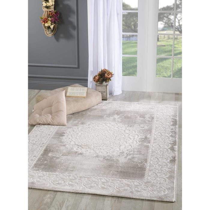 Tapis orient style - UN AMOUR DE TAPIS - KHY BALROD Beige - Polypropylène - 80x150 cm