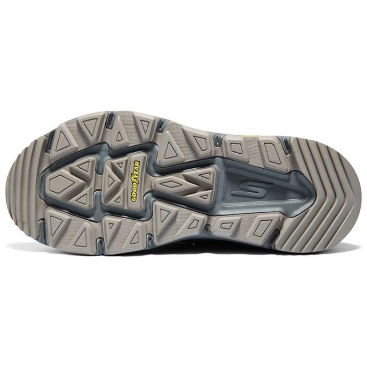 Skechers Comfortable Fashion Outdoor Sports Shock Absorbing Durable Low Top Casual Running Shoes Men Sneakers Gray 220589C-CHAR