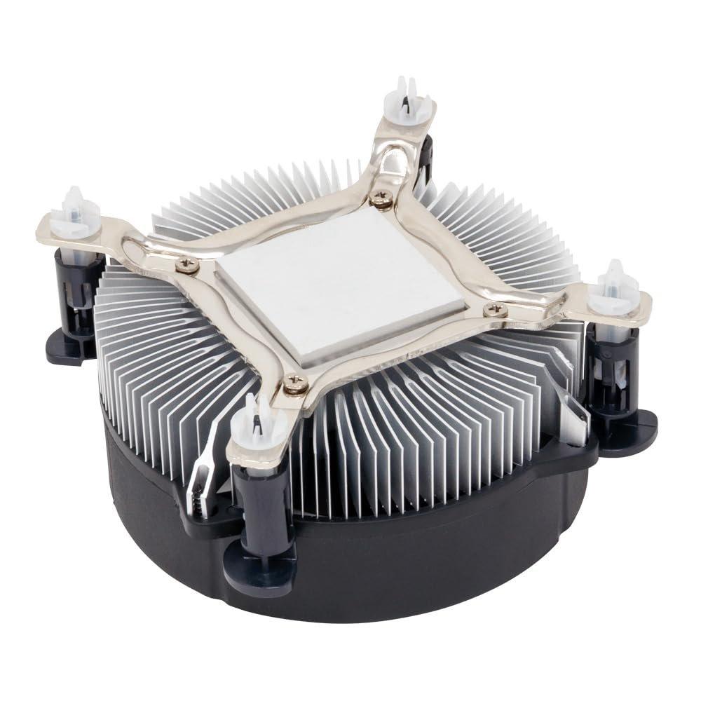 AINEX Push-Pin CPU Cooler for Intel LGA115x/1200 Low Profile Aluminum Heatsink 95mm PWM Fan NI01LP-9225SP