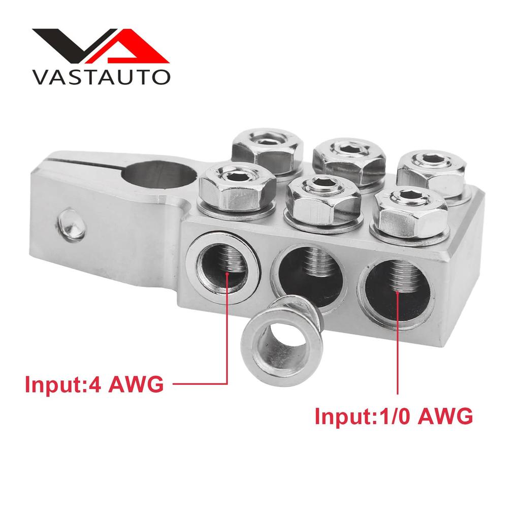 Conector Terminal Conector cu 12 căi 8AWG Max 4/0 (XL) Calibru AWG Pozitiv Negativ