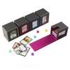Trading Cards Deck Storage Box with Display Window Magic PKM YGO TCG Board Games Commander MTG Card Carrying Case Organizer