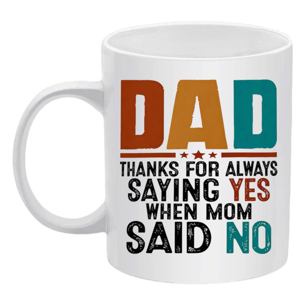 Father's Day Mugs, Available In Four Fun Designs, Perfect For Father's Day Gifts