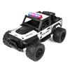 1:16 High Speed Off-Road Alloy RC Cars Police Truck Jeep with Music Sound and LED Lights 2.4G Remote Control Cars Outdoor Toy