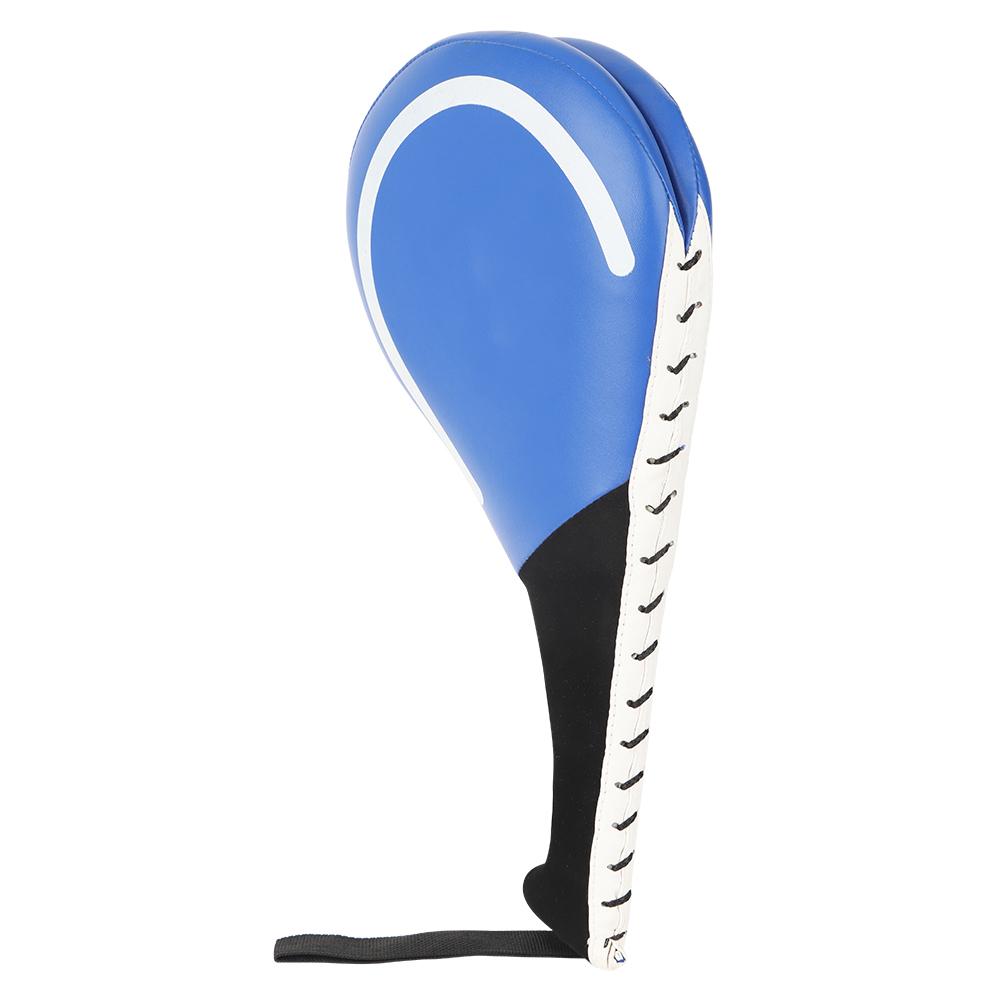 

1 шт. ПУ Тхэквондо Санда Кикбоксинг Бокс Подушка-мишень для ударов ногами для тренировки ударов Спортивный инвентарьСиний синий