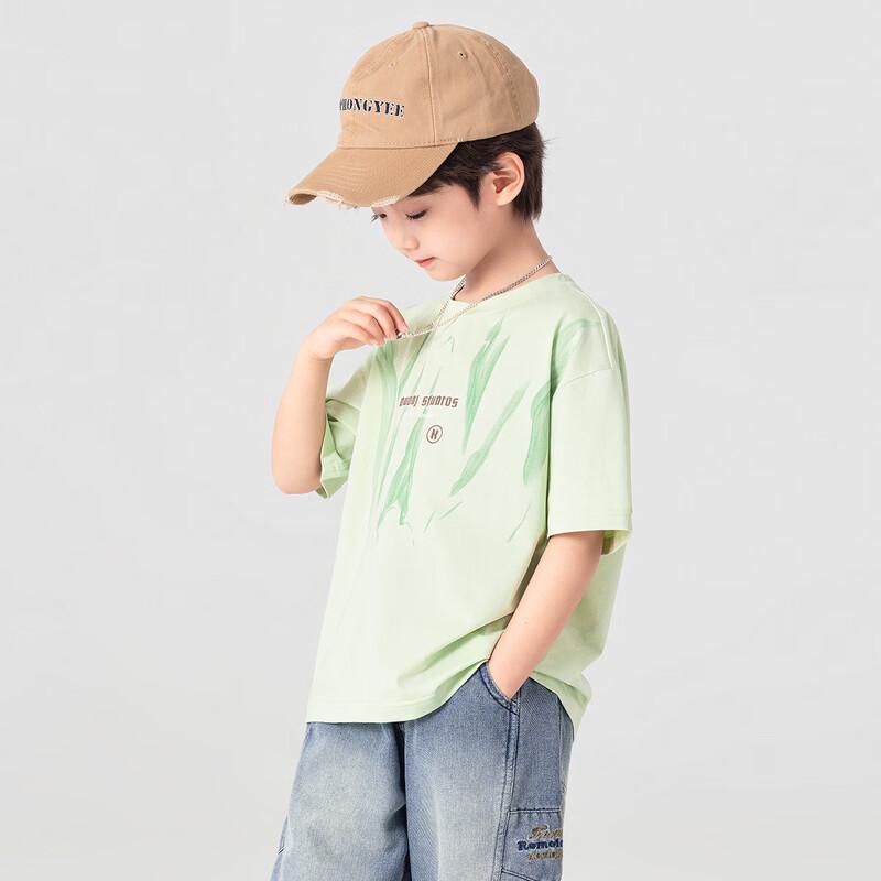 Boys Summer Printed Cotton T-Shirt 170